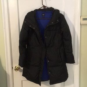 GAP Black Puffy Coat